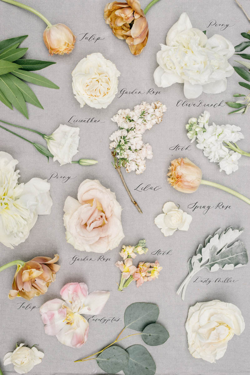 Peony and tulip wedding bouquet preservation